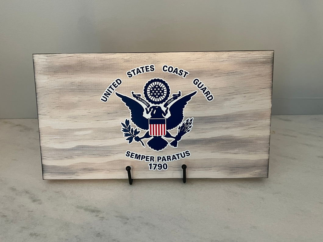 Mini United States Coast Guard Flag