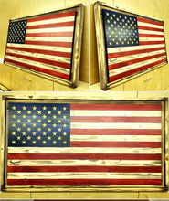 Load image into Gallery viewer, &quot;Old Glory&quot; Traditional Wooden American Flags
