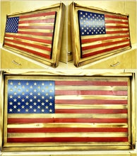 Load image into Gallery viewer, &quot;Old Glory&quot; Traditional Wooden American Flags
